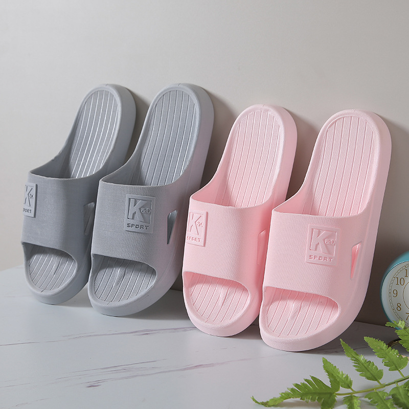1 pair of home hospitality silent home men's soft soled hotel beauty salon bathroom anti slip sandals couple slippers