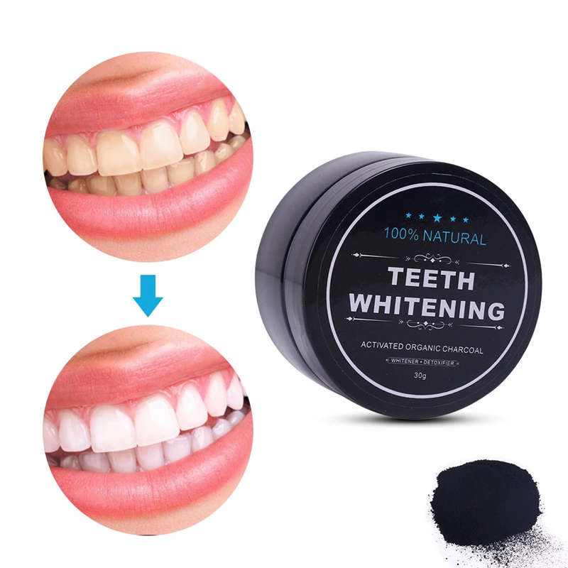 Daily Use Teeth Whitening Powder Activated Bamboo Charcoal Powder Tooth Whitening Scaling Powder Tartar Stain Removal