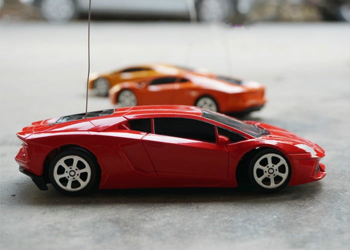 New remote control car children 1:24 Lamborghini sports car toy model car simulation alloy toy car