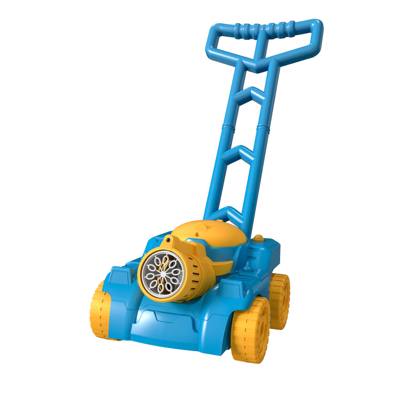 Cross border children's tank, hand pushed bubble truck, toy, electric rotating bubble blowing, outdoor wedding fully automatic b