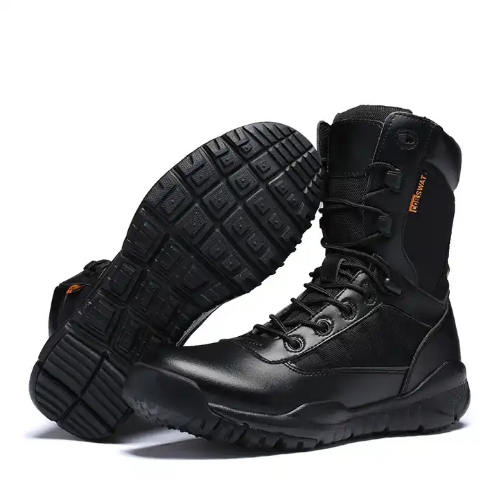 2023 New Outdoor High Top Boots Men's Shoes Anti slip and Wear Resistant Boots Men's Shoes