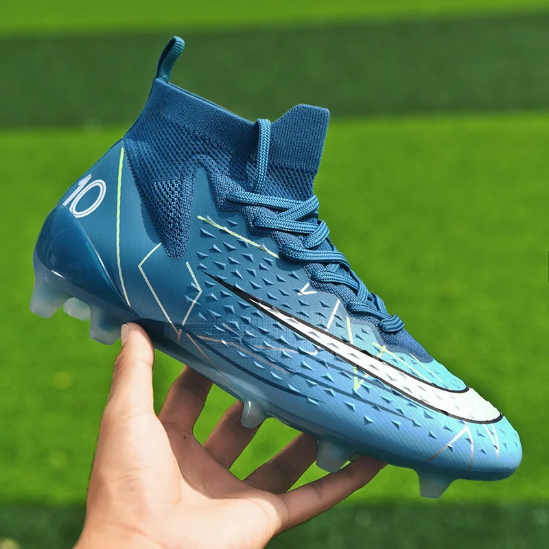 Men Football Boots Outdoor Soccer Shoes Comfortable Superfly Indoor Futsal Breathable Training Shoes Drop Shipping