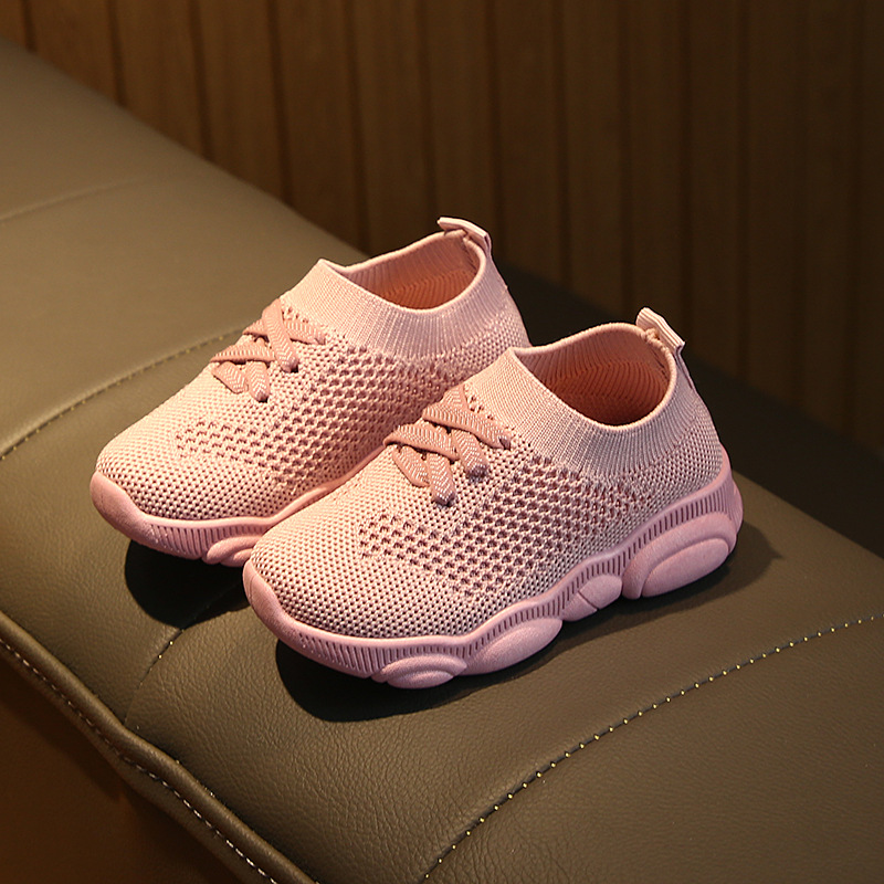 Soft-soled toddler shoes boys and girls breathable sports shoes baby socks shoes non-slip soles