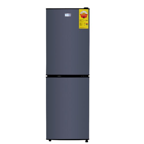 NASCO 158L BOTTOM FREEZER FRIDGE LIGHT GRAY