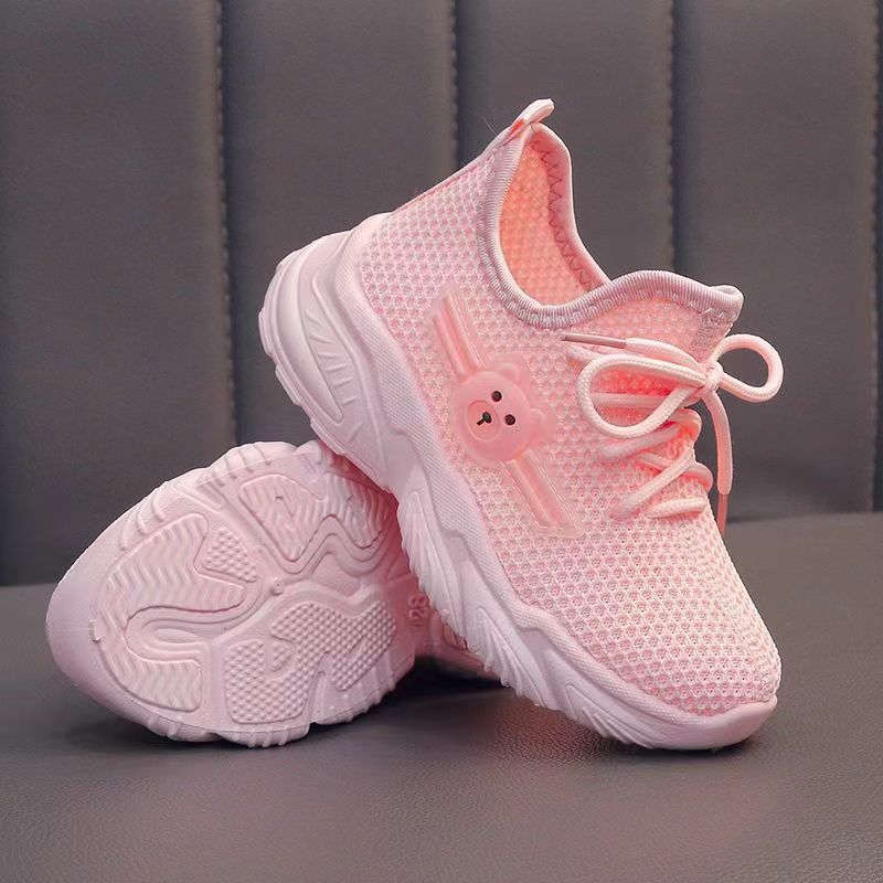 Kids Sneakers Sports Baby Soft Breathable Running Knitting Infant Teenage Boy Girl Lightweight Coconut Shoes Spring Summer