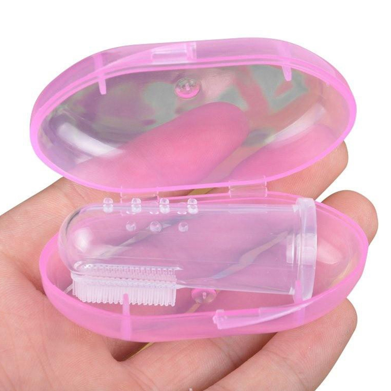 Soft Finger Toothbrush Baby Kid Oral Cleaning Teeth Care Hygiene Brush Infant Tooth Brush For Newborn Care