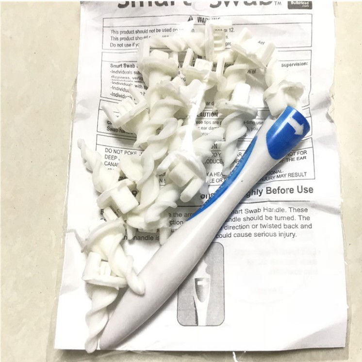 Ear cleaner wax remover remover spiral swab picking tool set