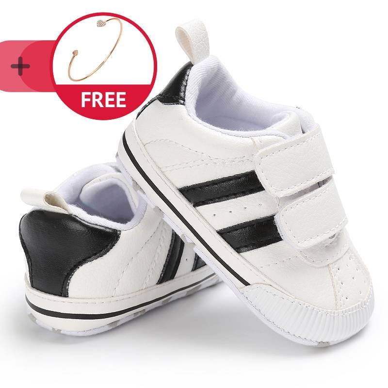 Buy 1 get 1 Baby Boys Girls Soft Sole Prewalker Shoes Infant Toddler Sneaker Shoes for 0-18M First Walker