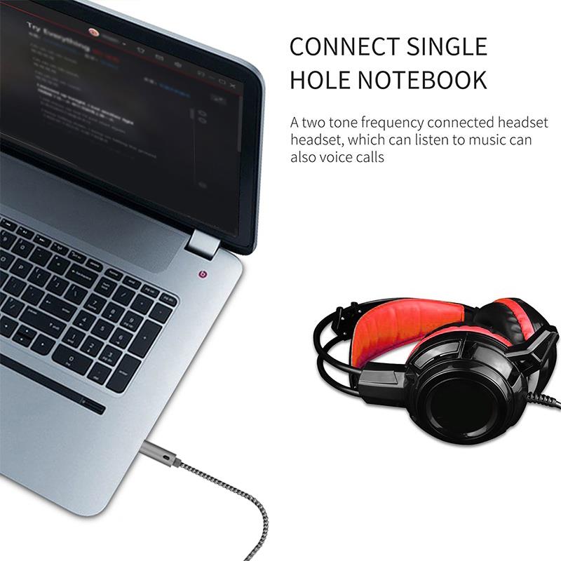 AUX Cable Jack 3.5mm Audio Cable 3.5 Mm Jack Stereo Audio Male To 2 Female Headset Mic Y Splitter Cable Adapter Dropshipping