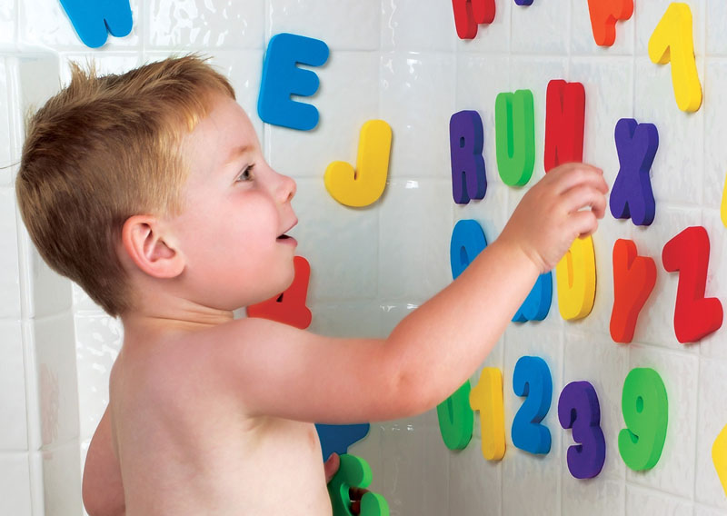 36-Piece MunchkinS Child Puzzle Baby Toy EVA Bath Alphanumeric Letters Numbers Bathroom Water Toys Early Educational Kid Toy