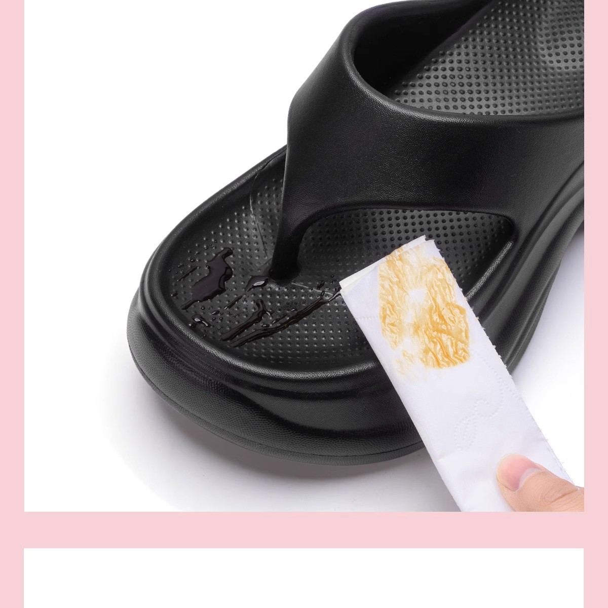 Women's Clip Toe Platform Flip Flops Summer Lightweight Soft Sole EVA Slippers for Women Thick Sole Non Slip Beach Shoes Slides