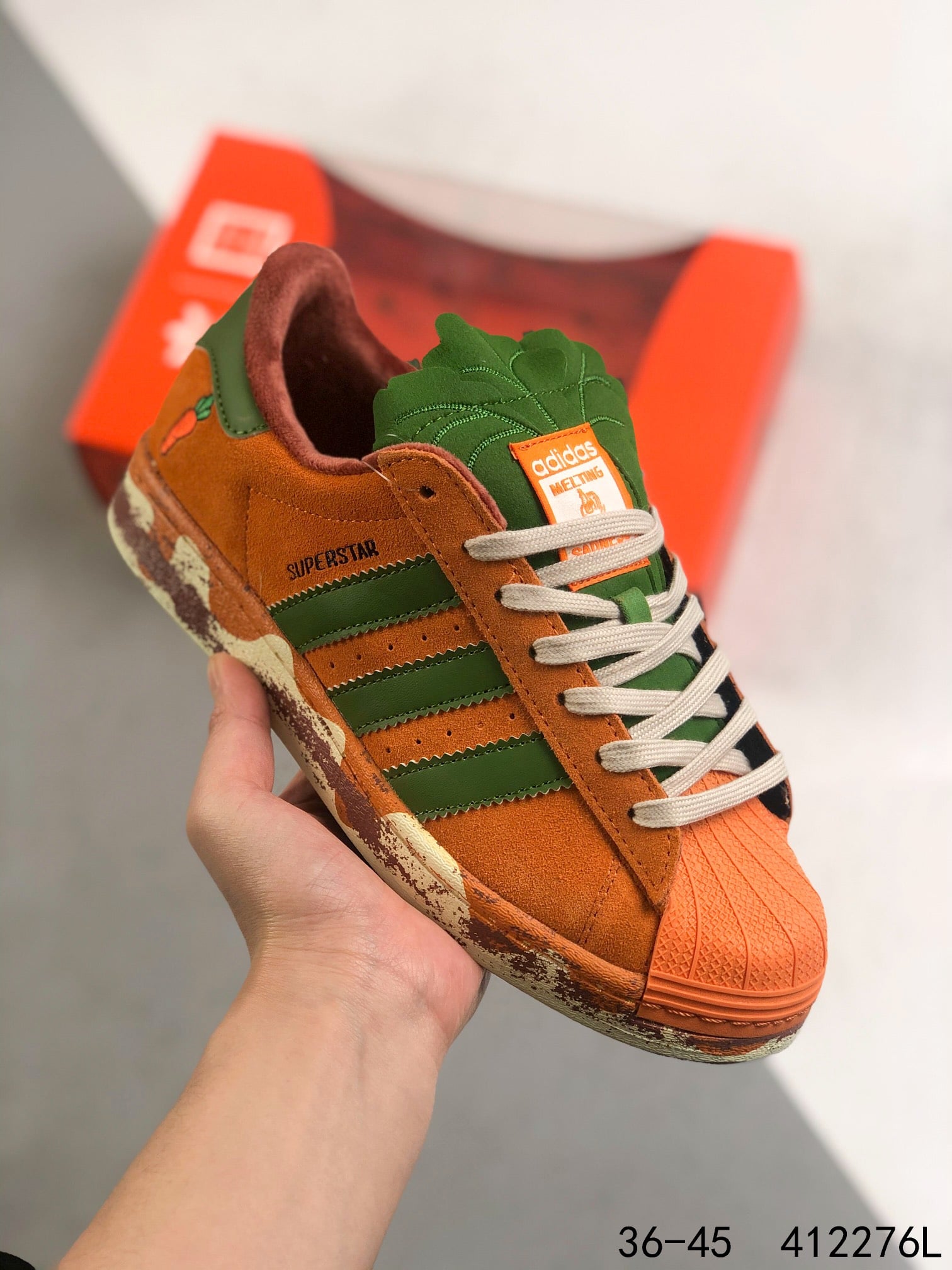 Adidas Superstar sneakers classic low-top casual shoes shell-toe sports shoes non-slip running shoes size: 36-45