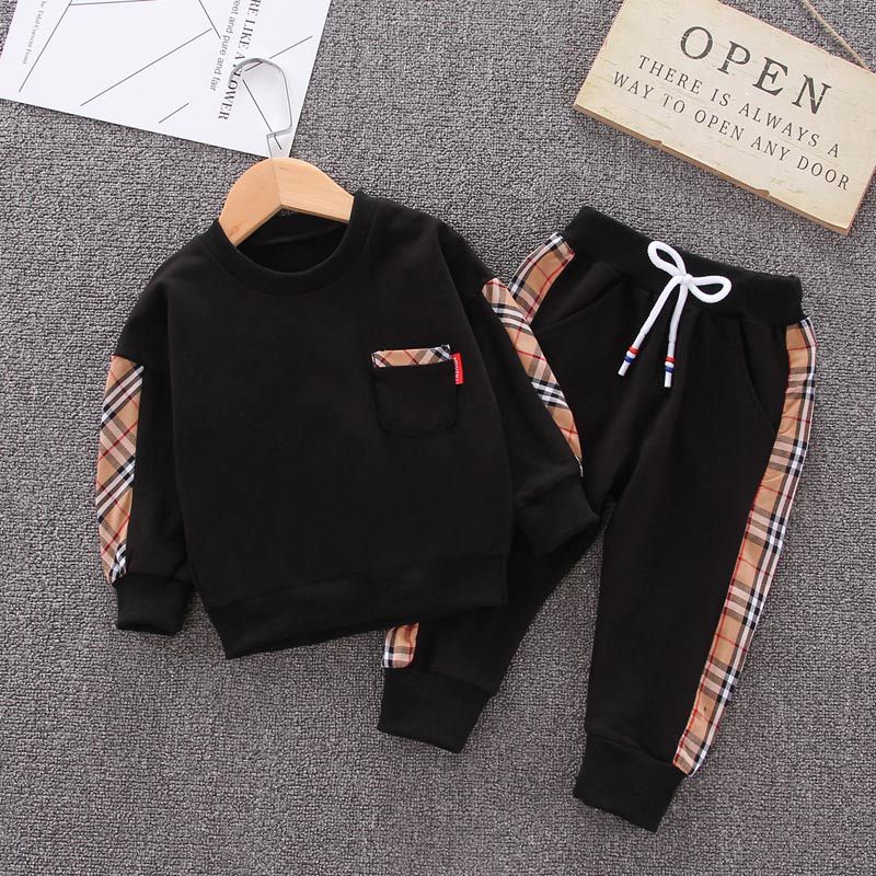 Children's clothing boy autumn Korean leisure suit children's spring and autumn clothing two-piece suit tide