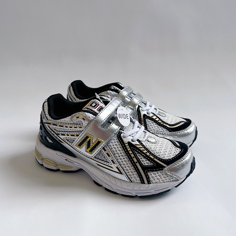 NB1906R Children's shoes Boys and girls new breathable sports shoes Velcro big children small children casual shoes net surface