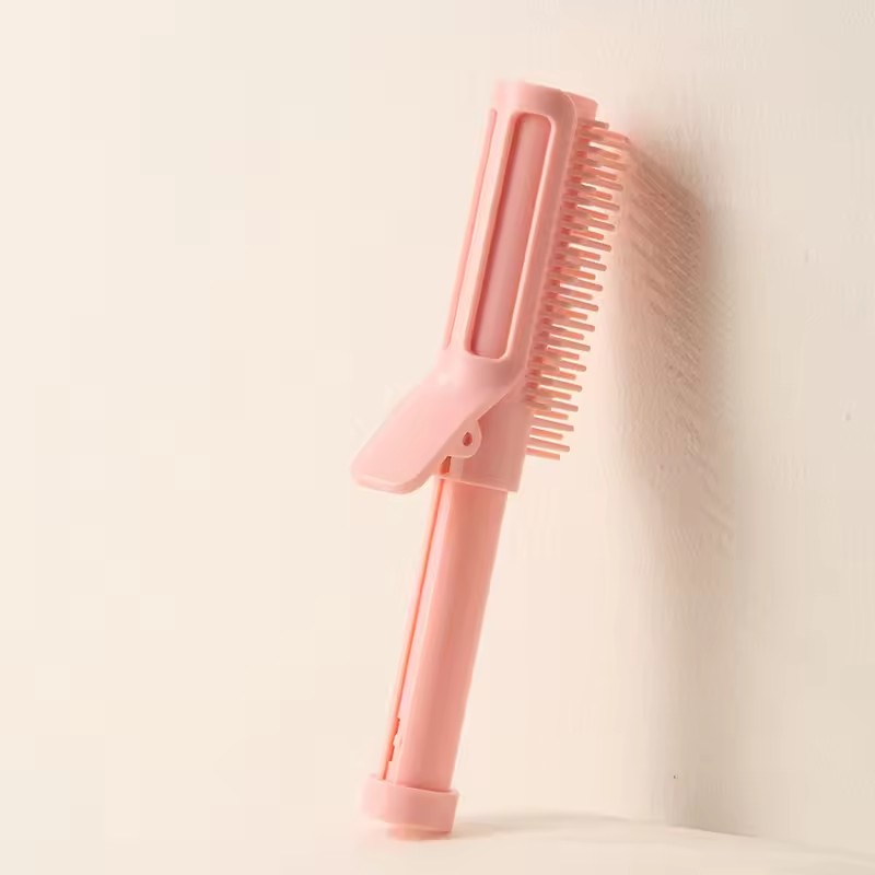 Retractable Curling Brush, Portable Ironing Rod, Ironing Pin, Hairstyle Comb, Anti-Static Head Massager, Hairstyle Accessories