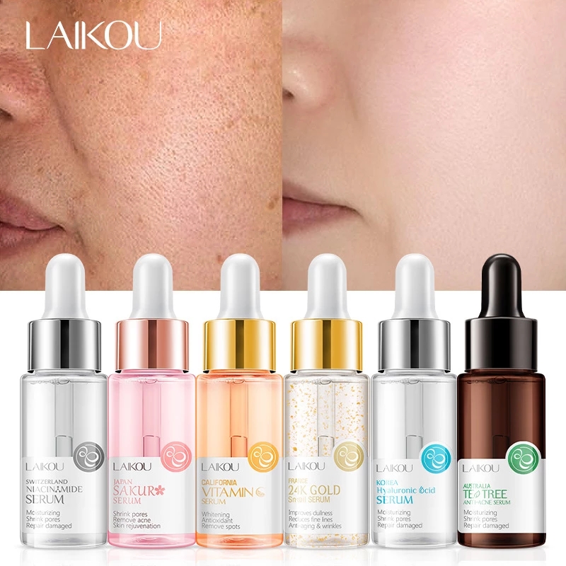 Hyaluronic Acid Essence Cherry Blossom Vitamin C Niacinamide Tea Tree Anti-wrinkle Moisturizing Lotion TSLM1