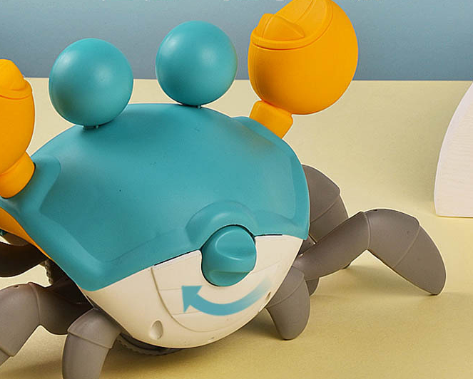 Baby bathroom toys land and water rope crabs children drag learn to walk swimming crabs beach boys and