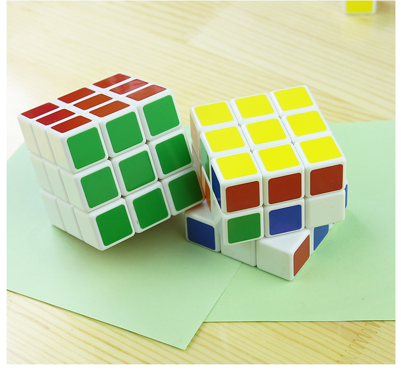 Cubing Classroom Meilong 3/3C 3x3 Magic Stickerless 3 Layers Speed Cube Professional Puzzle Toys For Children