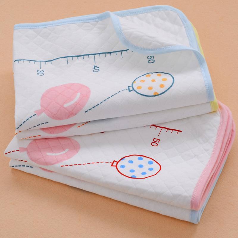 35*45cm Cotton Baby Infant Waterproof Pad Bed Sheets Changing Mat Babys Urine Pad for Newborn