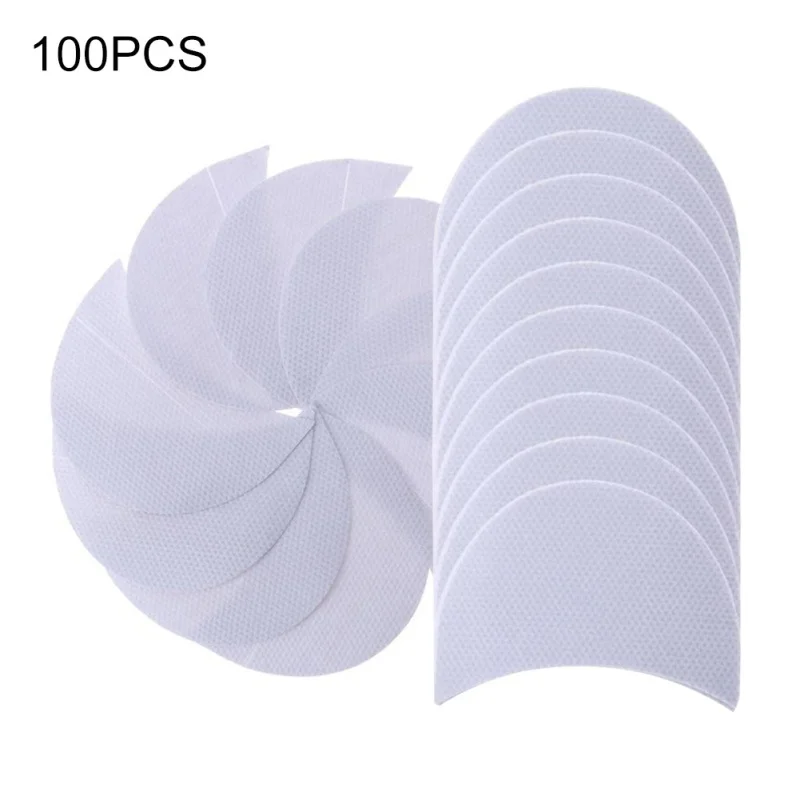 100pcs/pack Eyeshadow Shields Protector For Eye Makeup Eyeliner Shield Disposable Pad Lint Free Patch Beauty Application Tool