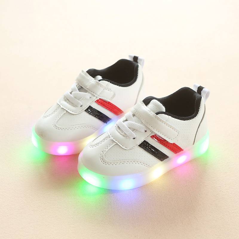 New Spring Autumn Children's Luminous Sneakers Kids Led Shoes Chaussure Enfant Girls Boys Shoe With LED Light