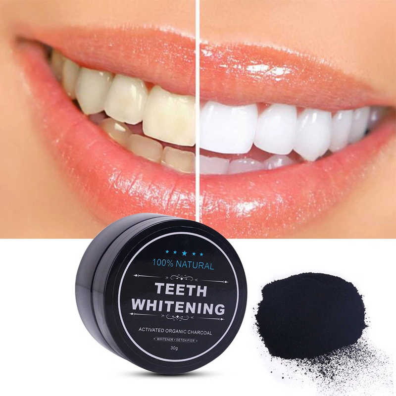 Daily Use Teeth Whitening Powder Activated Bamboo Charcoal Powder Tooth Whitening Scaling Powder Tartar Stain Removal