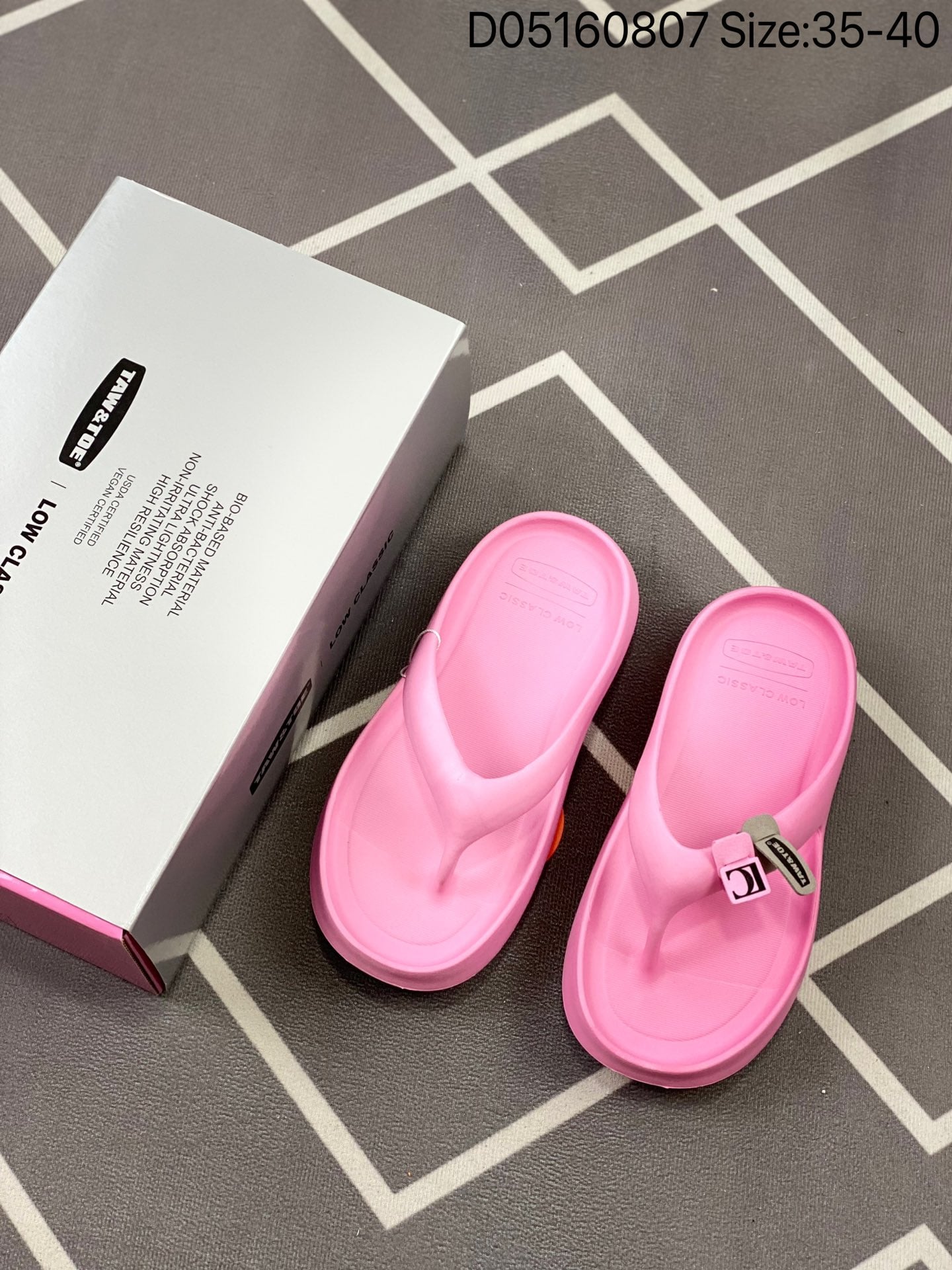 TAW&TOE slippers outdoor sandals, strappy half slippers, beach slippers, couple slippers, non-slip flip-flops 35-40