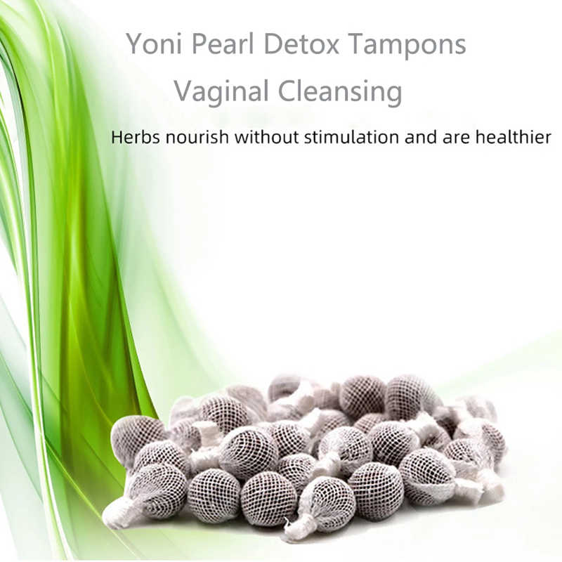 10pcs Clean Point Tampons For Woman Vagina Care Yoni Pearls Womb Healing Beautiful Life Wellness Feminine Hygiene