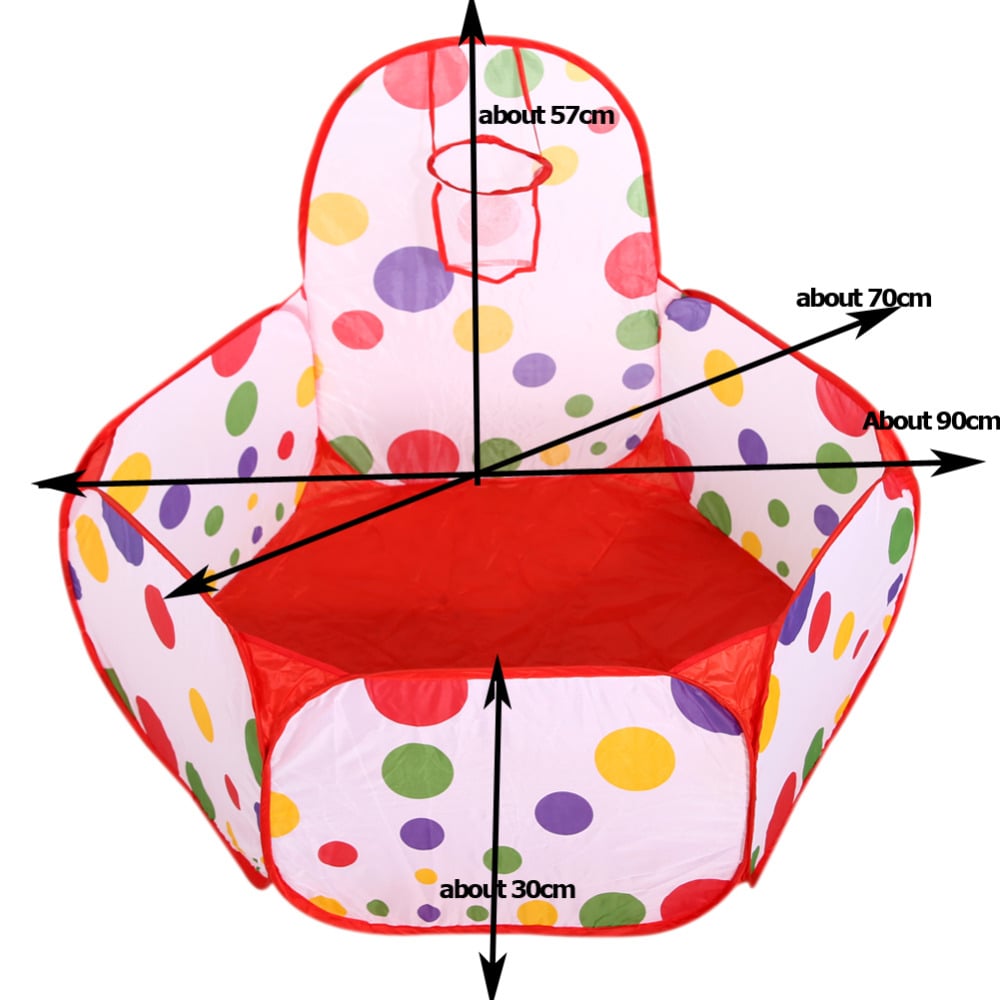 Pool Balls Kids Toys Kids Ocean Balls For The Pool Outdoor Game Hut Pool Baby Play Tent Toys for Children piscina de bolinha
