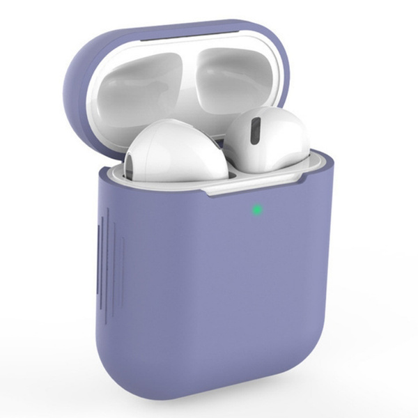Silicone Earphone Cases for AirPods 2 Skin Sleeve Pouch Box Protector Wireless Headphone Protective Cover Coque For AirPods 2