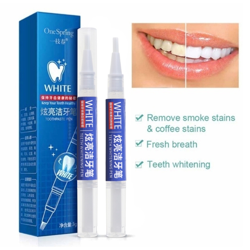 Magic Natural Teeth Whitening Gel Pen Oral Care Remove Stains Tooth Cleaning Teeth Whitener Tools