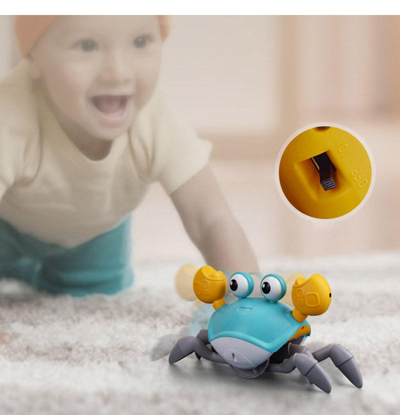Baby bathroom toys land and water rope crabs children drag learn to walk swimming crabs beach boys and
