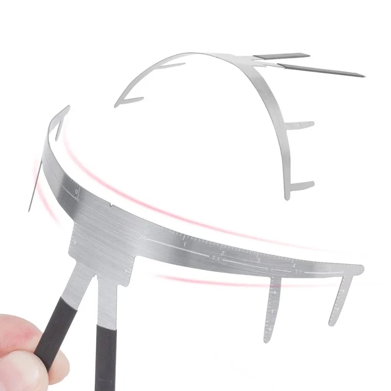 1pcs New Microblading Eyebrow Tattoo Stencil Ruler Balance Shaper Template Definition Permanent Makeup Eyebrow 3D Tattoo Tool