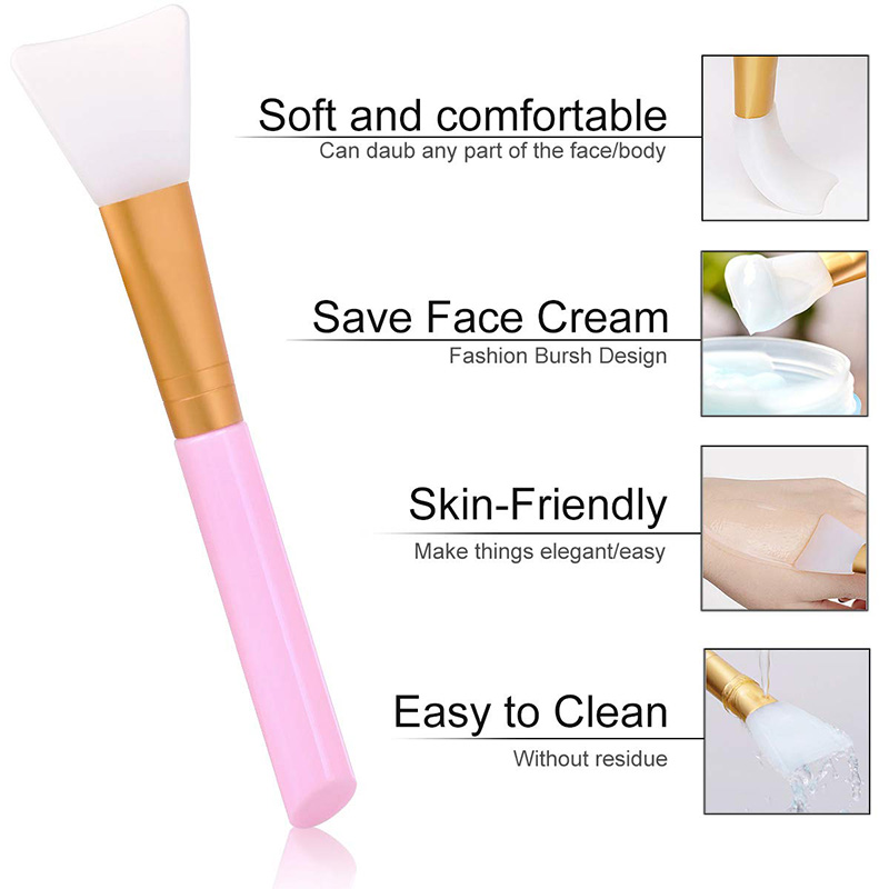 1Pcs Professional Makeup Brushes Face Mask Brush Silicone Gel DIY Cosmetic Beauty Tools