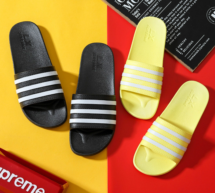 Household non-slip slippers home female summer indoor cute soft bottom bath bathroom slippers