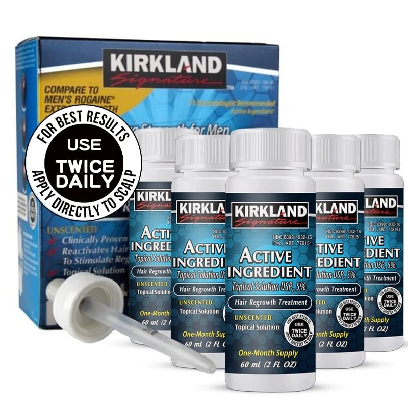 6pcs/box KIRLAND Hair Care Prevent Hair Loss Hair Growth Solution