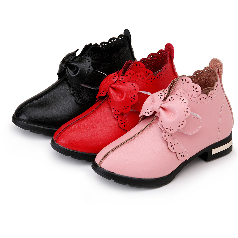 (4-12T) Girl Fashion Casual Solid Color Tassel Low Shoes