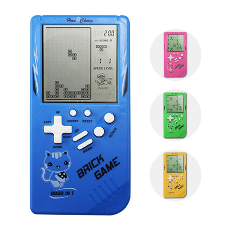 Mini Portable Retro Handheld Console Children Classic Pocket Nostalgic Play BRICK Game Machine Educational Toys Puzzle Game