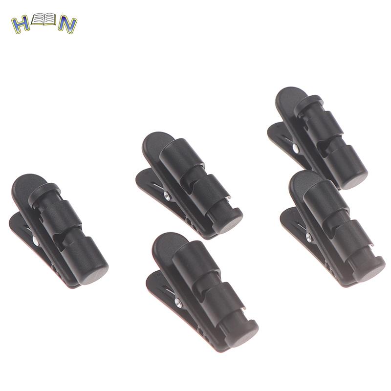 5Pc Cable Cord Clamp Collar Headset Clamp Headphone Cable Clip Earphone Winder