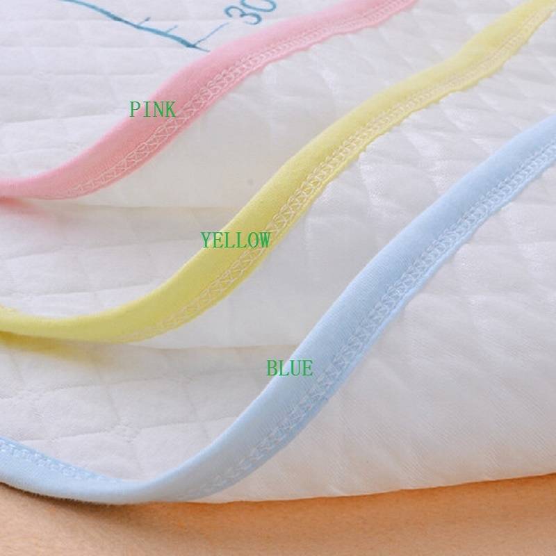 35*45cm Cotton Baby Infant Waterproof Pad Bed Sheets Changing Mat Babys Urine Pad for Newborn