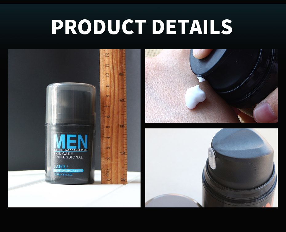 50g Men Anti Aging Face Cream Hyaluronic Acid Moisturizing Facial Cream Anti Wrinkle Whitening Day Cream For Mens