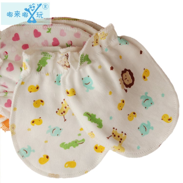 5 Pairs/ Kids Baby Mittens Gloves for Children Prevent Body Scratching Boys Girls Winter Warm Toddlers Babies Protection Care