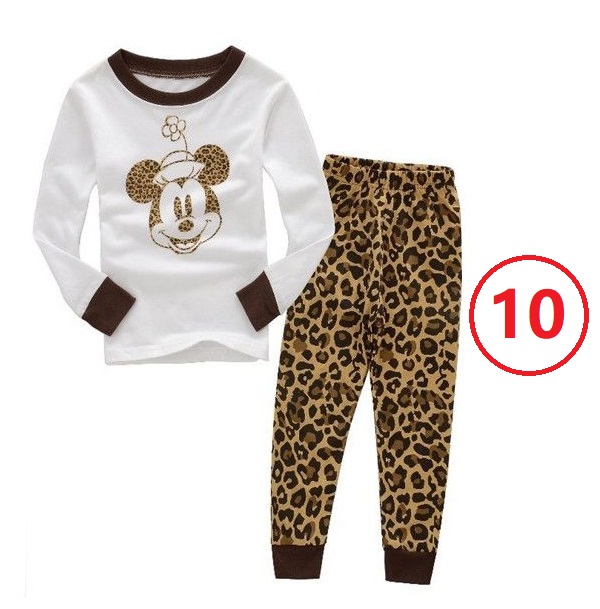 2pcs/Set Children Set girls Shirt Pant Set Baby Kid Pajamas Nightwear Home Clothing Set Kids Cotton Suit Wear