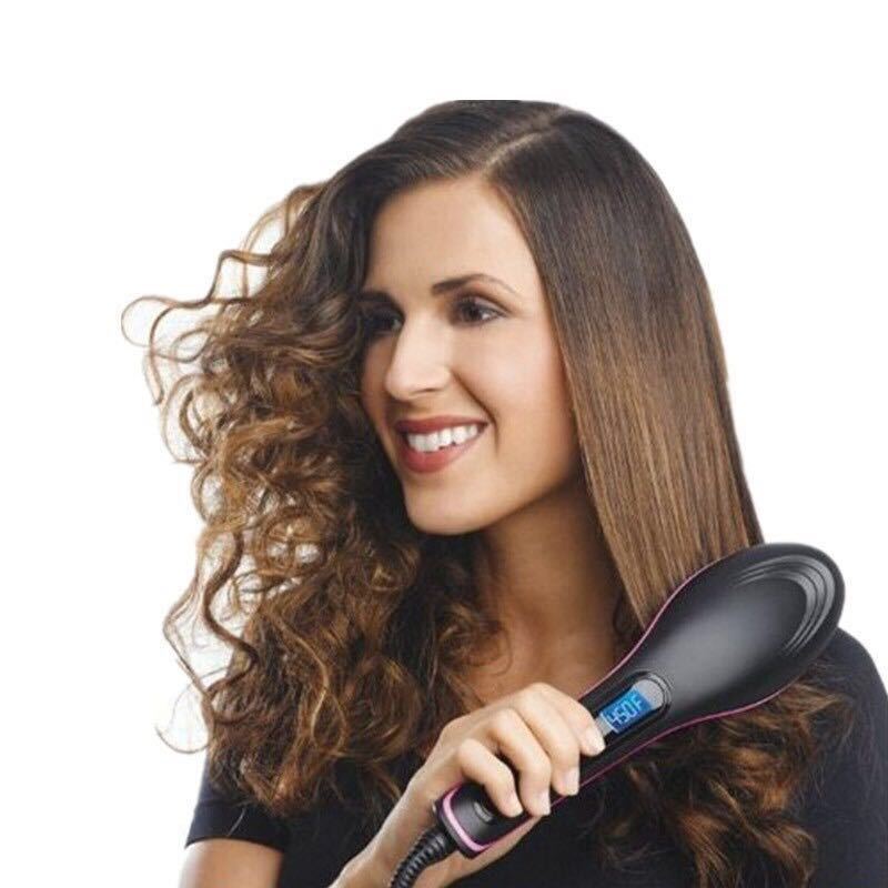 Hair Brush Fast Hair Straightener Comb hair Electric brush comb Irons Auto Straight Hair Comb brush