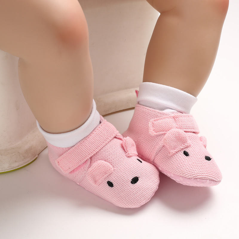 Chun Qiu 0-18Months girl hair ball princess shoes soft bottom anti skid Baby Toddler inexpensive