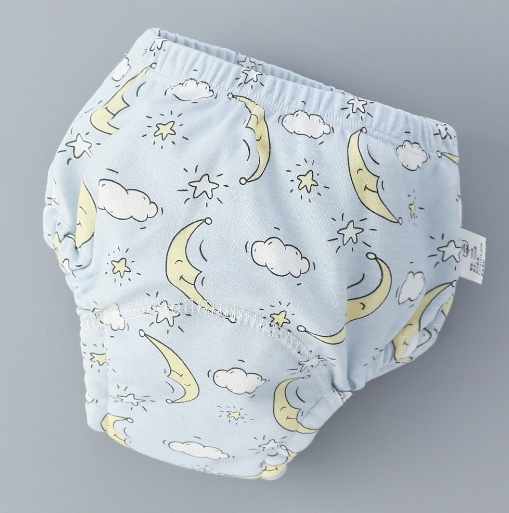 6 Layer Waterproof Reusable Cotton Baby Training Pants Infant Shorts Underwear Cloth Baby Diaper Nappies Panties Nappy Changing