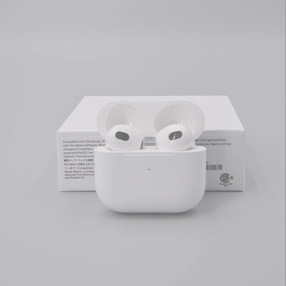 1:1 New Original Apple AirPods (3rd generation) Wireless Bluetooth Headphone with Charging Case