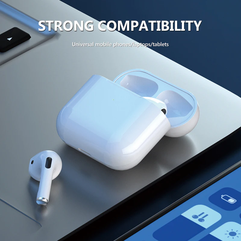 2024 Pro 4 Bluetooth Earphones Wireless Headphones with Mic Touch Control Wireless Bluetooth Headset Pro 4 Earbuds