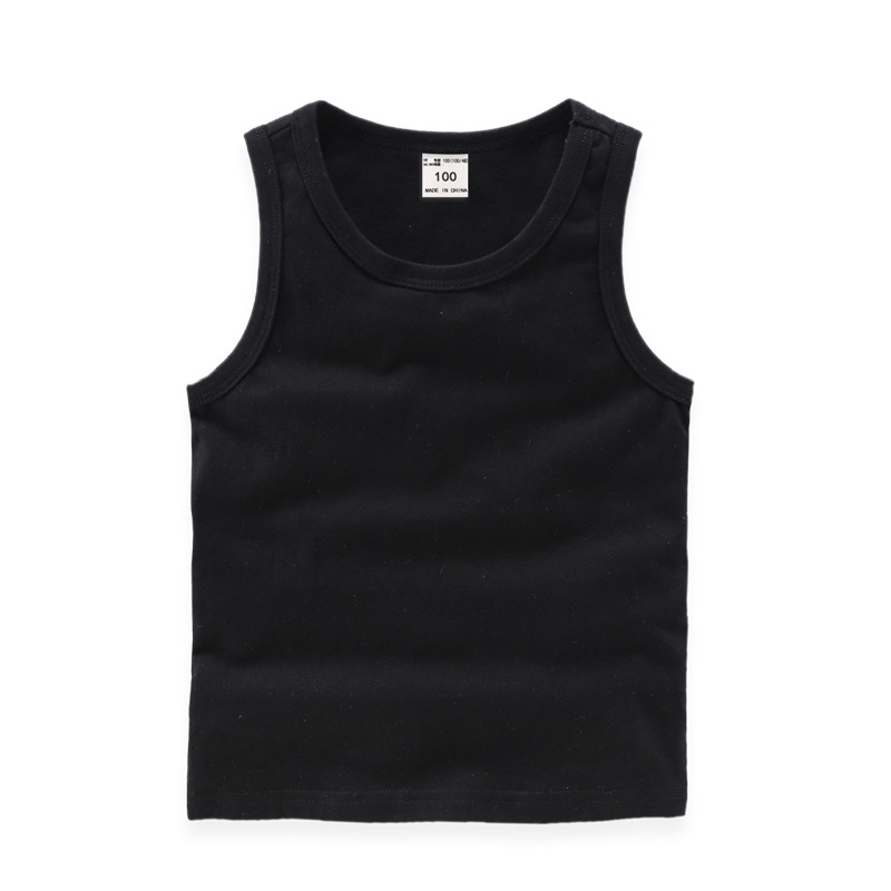 Cotton Girls Vest Candy Kids Camisole Children Tops Summer Baby Singlet Girls Undershirts Teenager Tank