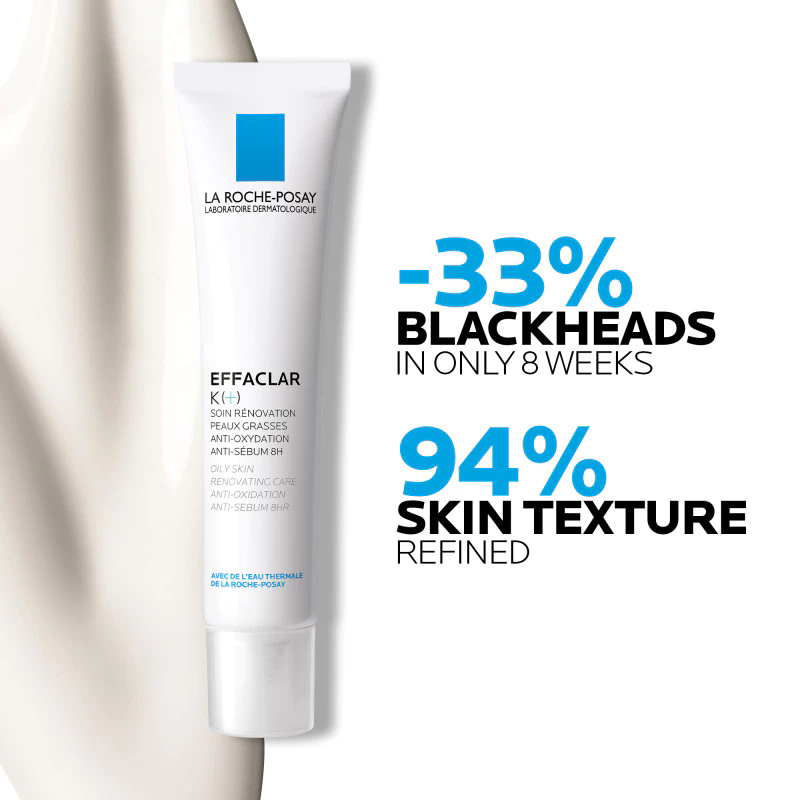 La Roche Posay Effaclar K (+) Anti Blackhead and Pore Tightening Treatment - Anti-Acne/Anti-Jerawat (40ml)